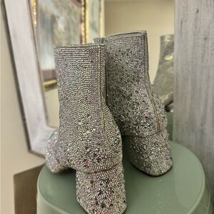 BRAND NEW Shoe Dept Rhinestone Boots! Never worn!